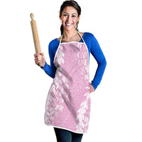 Puakenikeni and Maile Lei Apron Pink Double Strand Lei LT9 - Polynesian Pride