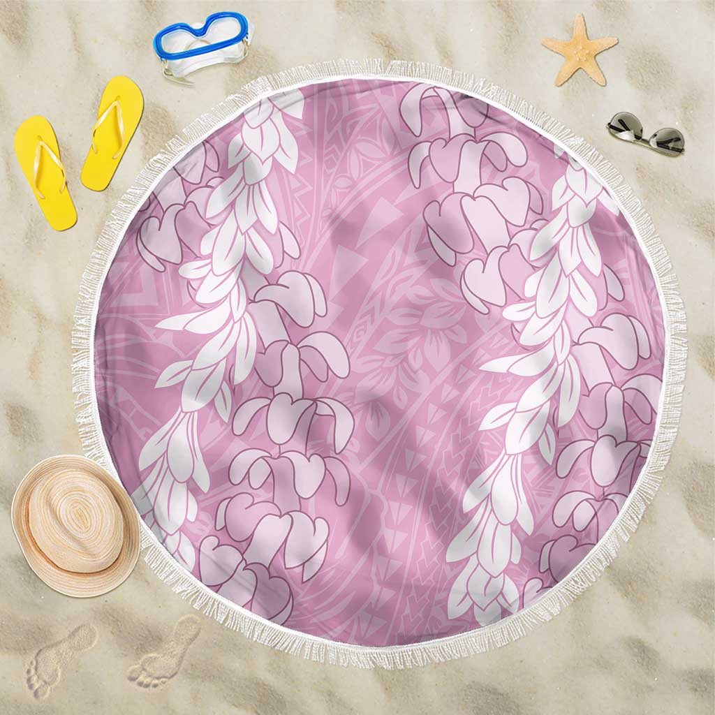 Puakenikeni and Maile Lei Beach Blanket Pink Double Strand Lei LT9 One Size 150cm Pink - Polynesian Pride