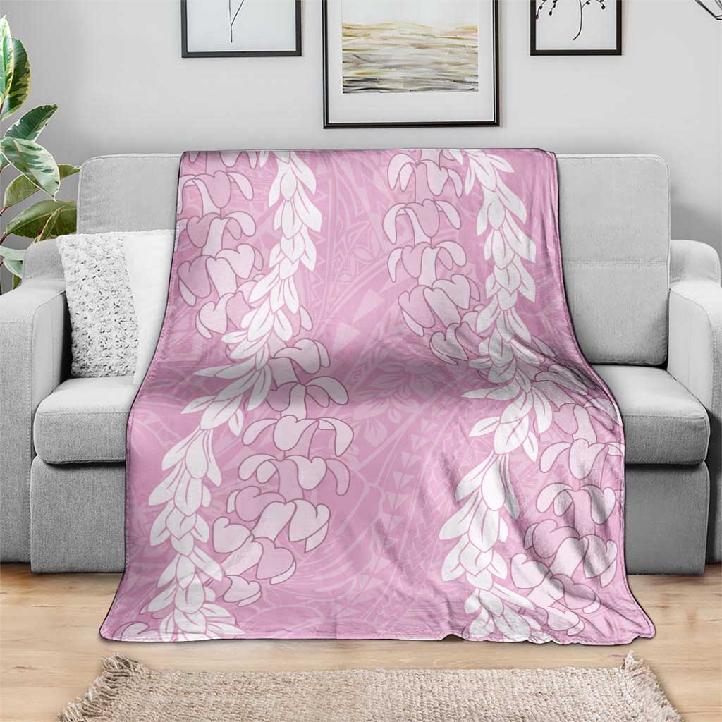 Puakenikeni and Maile Lei Blanket Pink Double Strand Lei LT9 - Polynesian Pride