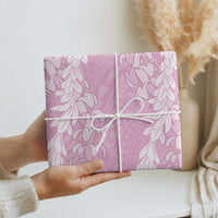 Puakenikeni and Maile Lei Wrapping Paper Pink Double Strand Lei LT9 - Polynesian Pride