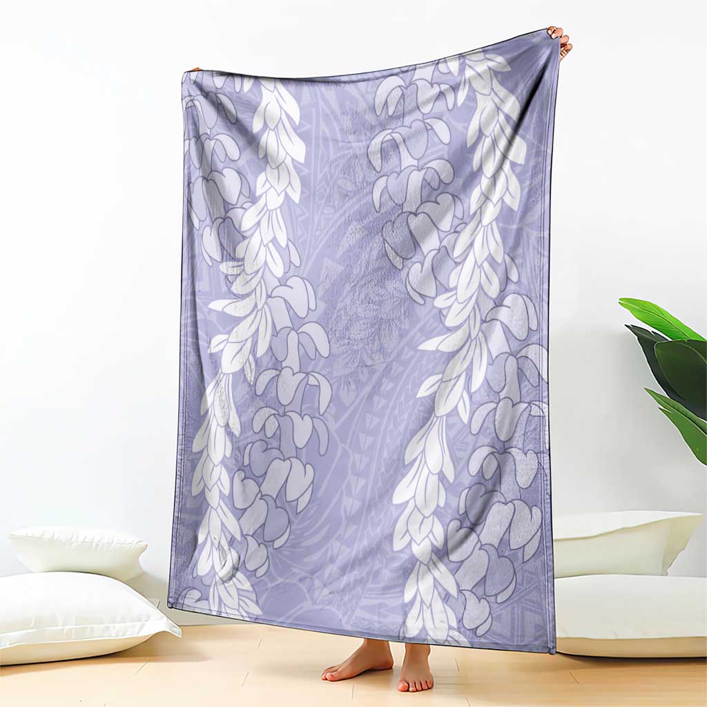 Puakenikeni and Maile Lei Blanket Purple Double Strand Lei LT9 - Polynesian Pride