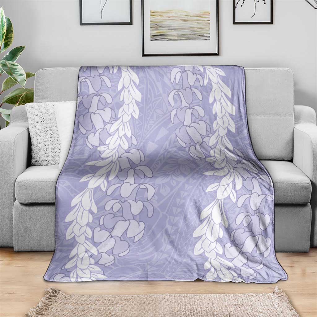 Puakenikeni and Maile Lei Blanket Purple Double Strand Lei LT9 - Polynesian Pride