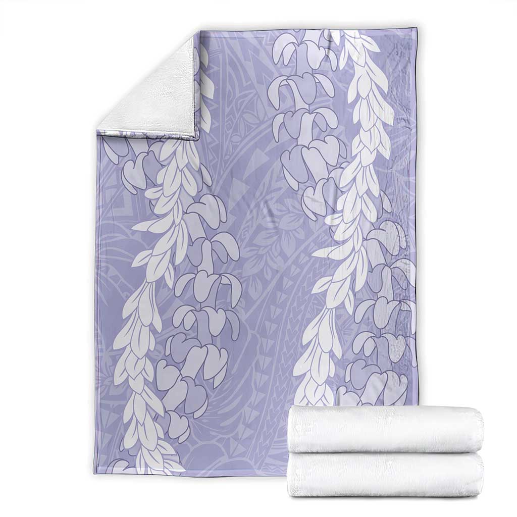 Puakenikeni and Maile Lei Blanket Purple Double Strand Lei LT9 - Polynesian Pride