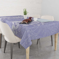 Puakenikeni and Maile Lei Tablecloth Purple Double Strand Lei LT9 - Polynesian Pride