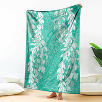 Puakenikeni and Maile Lei Blanket Sage Green Double Strand Lei LT9 - Polynesian Pride