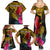 Personalised Papua New Guinea Rugby Family Matching Summer Maxi Dress and Hawaiian Shirt PNG Kumuls Champions Pacific Bowl LT9 - Polynesian Pride