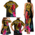 Personalised Papua New Guinea Rugby Family Matching Tank Maxi Dress and Hawaiian Shirt PNG Kumuls Champions Pacific Bowl LT9 - Polynesian Pride