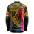 Personalised Papua New Guinea Rugby Long Sleeve Shirt PNG Kumuls Champions Pacific Bowl LT9 - Polynesian Pride