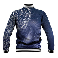 New Zealand Galaxy Fern Baseball Jacket LT9 - Polynesian Pride