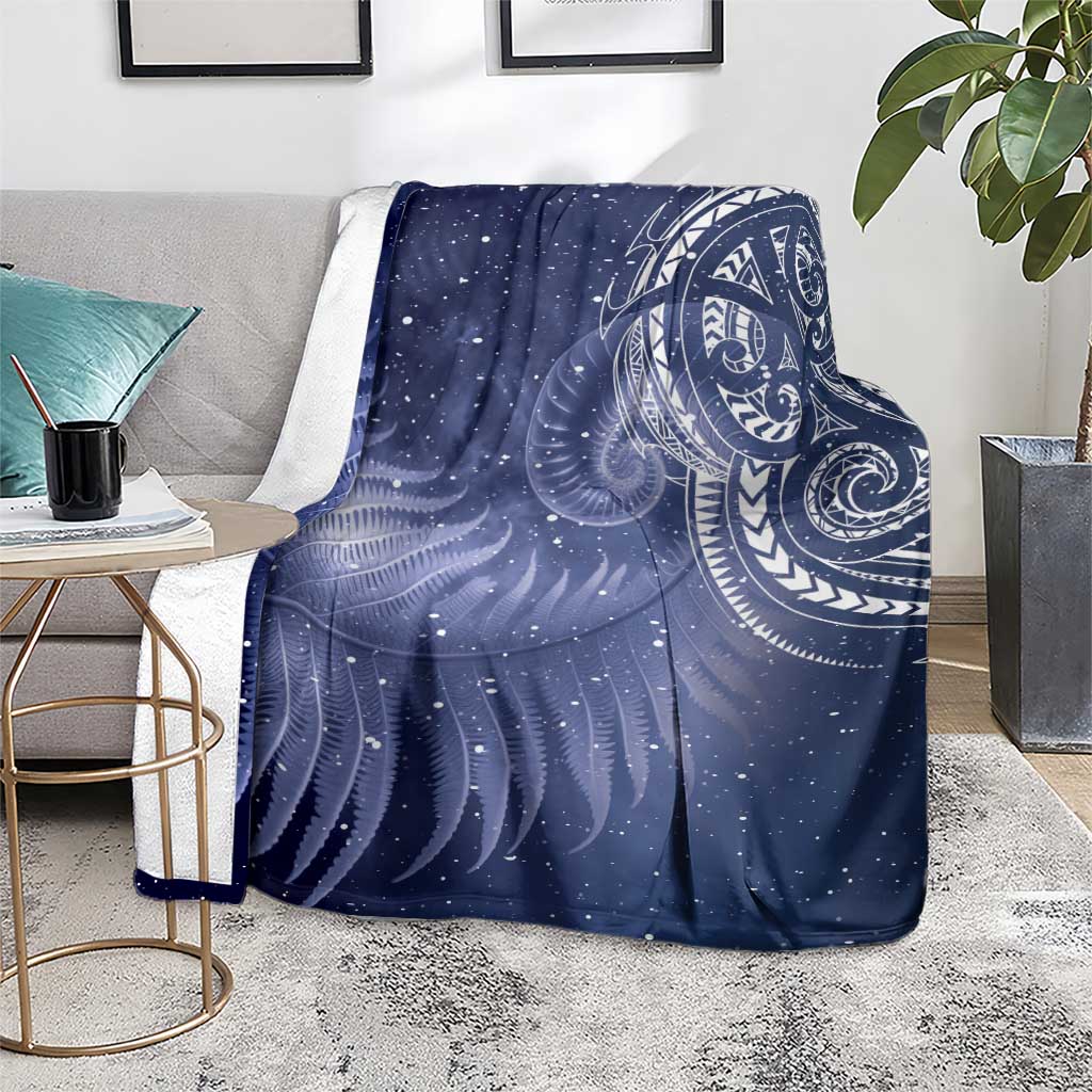 New Zealand Galaxy Fern Blanket LT9 - Polynesian Pride