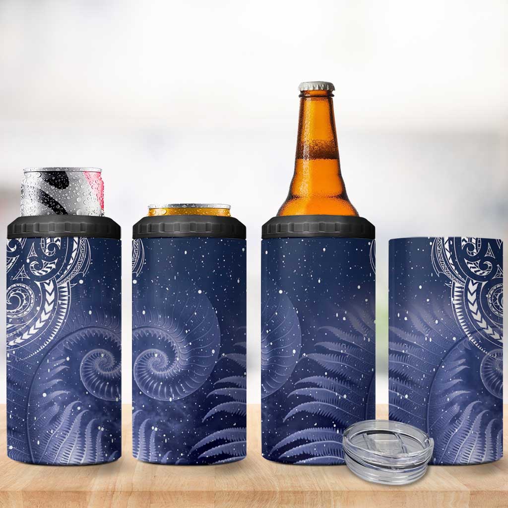New Zealand Galaxy Fern 4 in 1 Can Cooler Tumbler