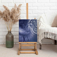 New Zealand Galaxy Fern Canvas Wall Art LT9 - Polynesian Pride