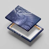 New Zealand Galaxy Fern Canvas Wall Art LT9 - Polynesian Pride