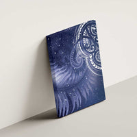 New Zealand Galaxy Fern Canvas Wall Art LT9 - Polynesian Pride