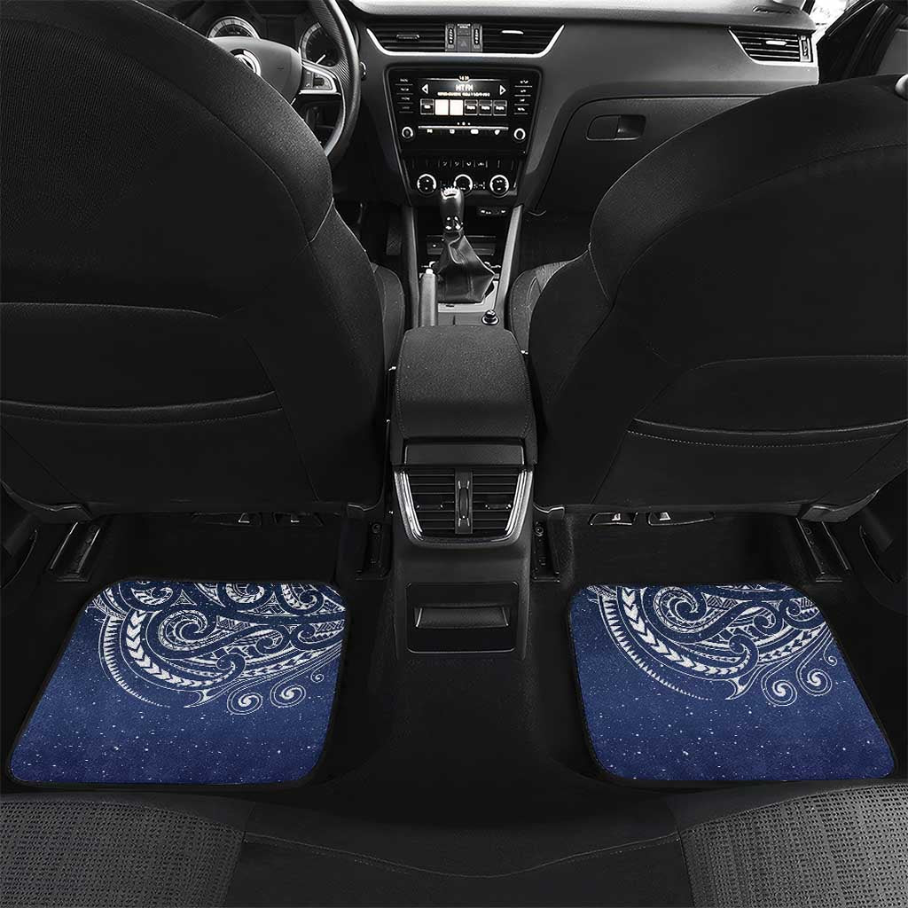 New Zealand Galaxy Fern Car Mats LT9 Set 2pcs - Back Galaxy - Polynesian Pride