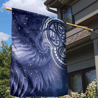 New Zealand Galaxy Fern Garden Flag LT9 - Polynesian Pride
