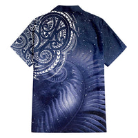 New Zealand Galaxy Fern Hawaiian Shirt LT9 - Polynesian Pride