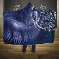 New Zealand Galaxy Fern Hooded Blanket LT9 - Polynesian Pride