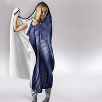 New Zealand Galaxy Fern Hooded Blanket LT9 - Polynesian Pride