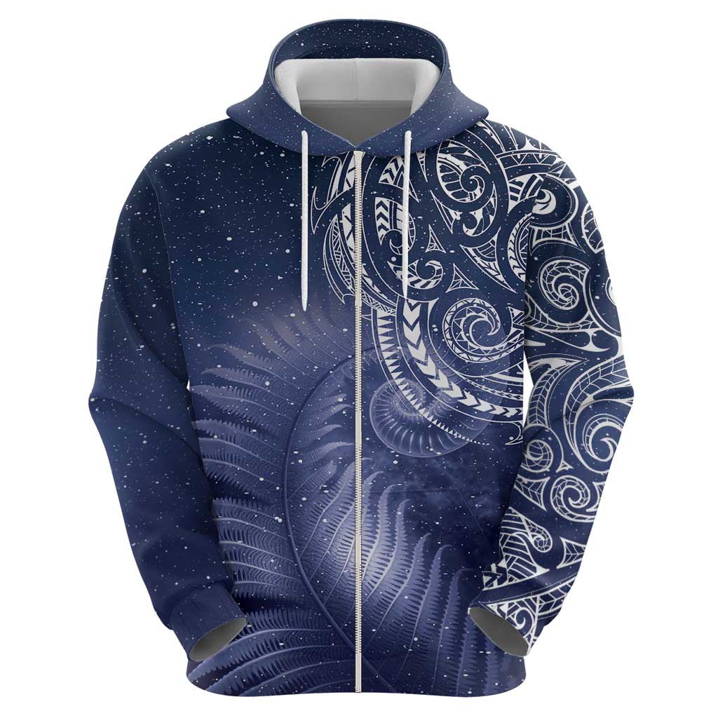New Zealand Galaxy Fern Hoodie