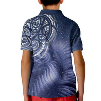 New Zealand Galaxy Fern Kid Polo Shirt
