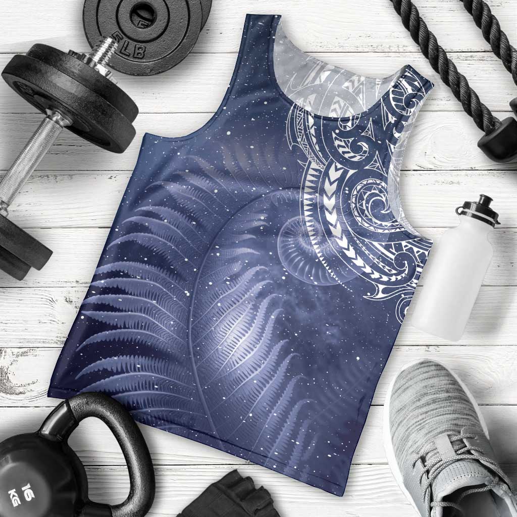 New Zealand Galaxy Fern Men Tank Top LT9 - Polynesian Pride
