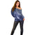 New Zealand Galaxy Fern Off Shoulder Sweater