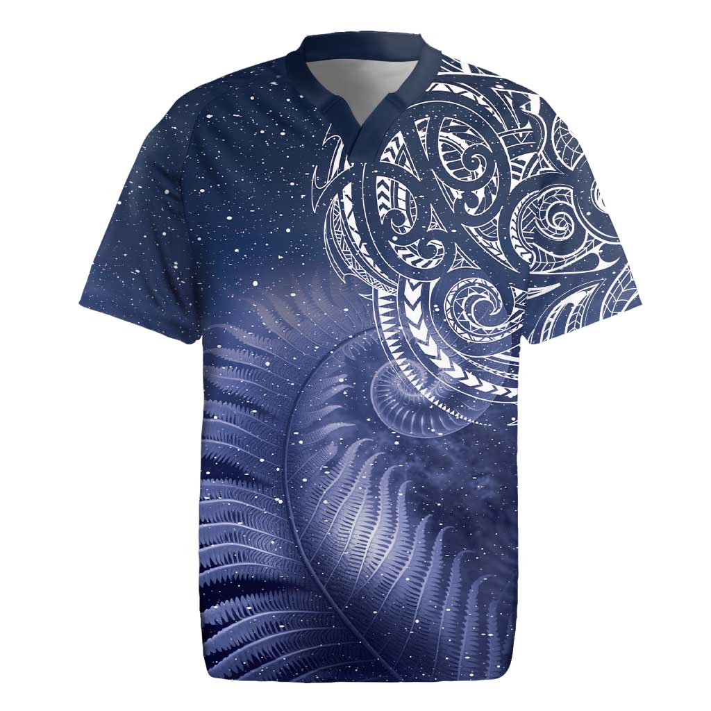 New Zealand Galaxy Fern Rugby Jersey