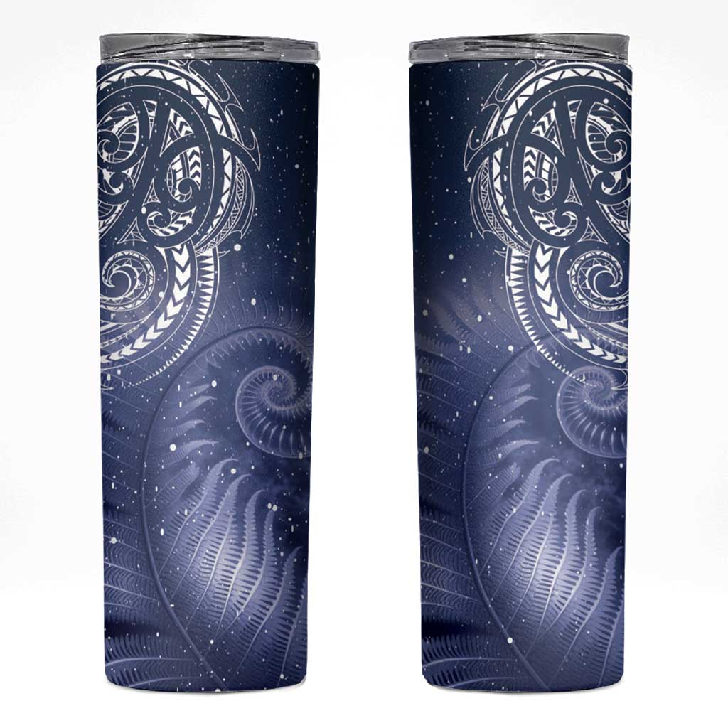 New Zealand Galaxy Fern Skinny Tumbler