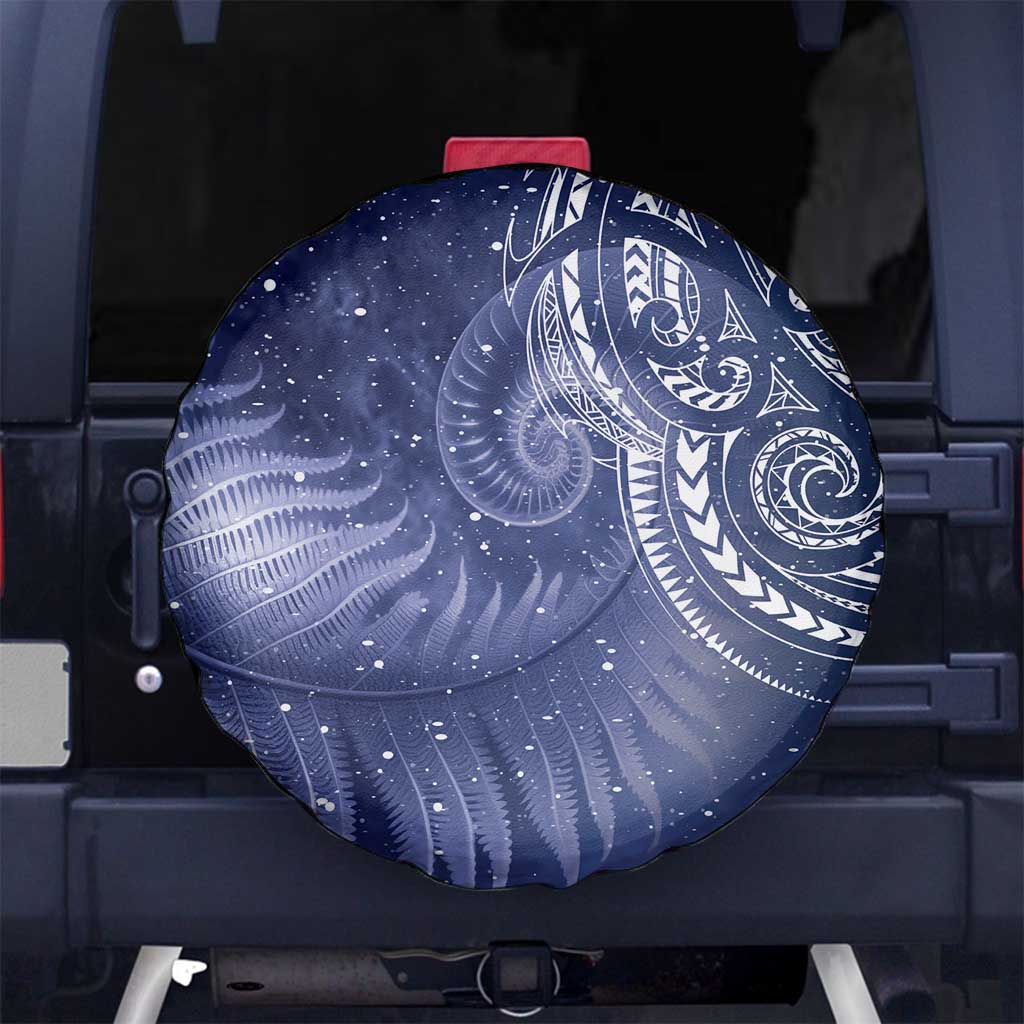 New Zealand Galaxy Fern Spare Tire Cover LT9 - Polynesian Pride