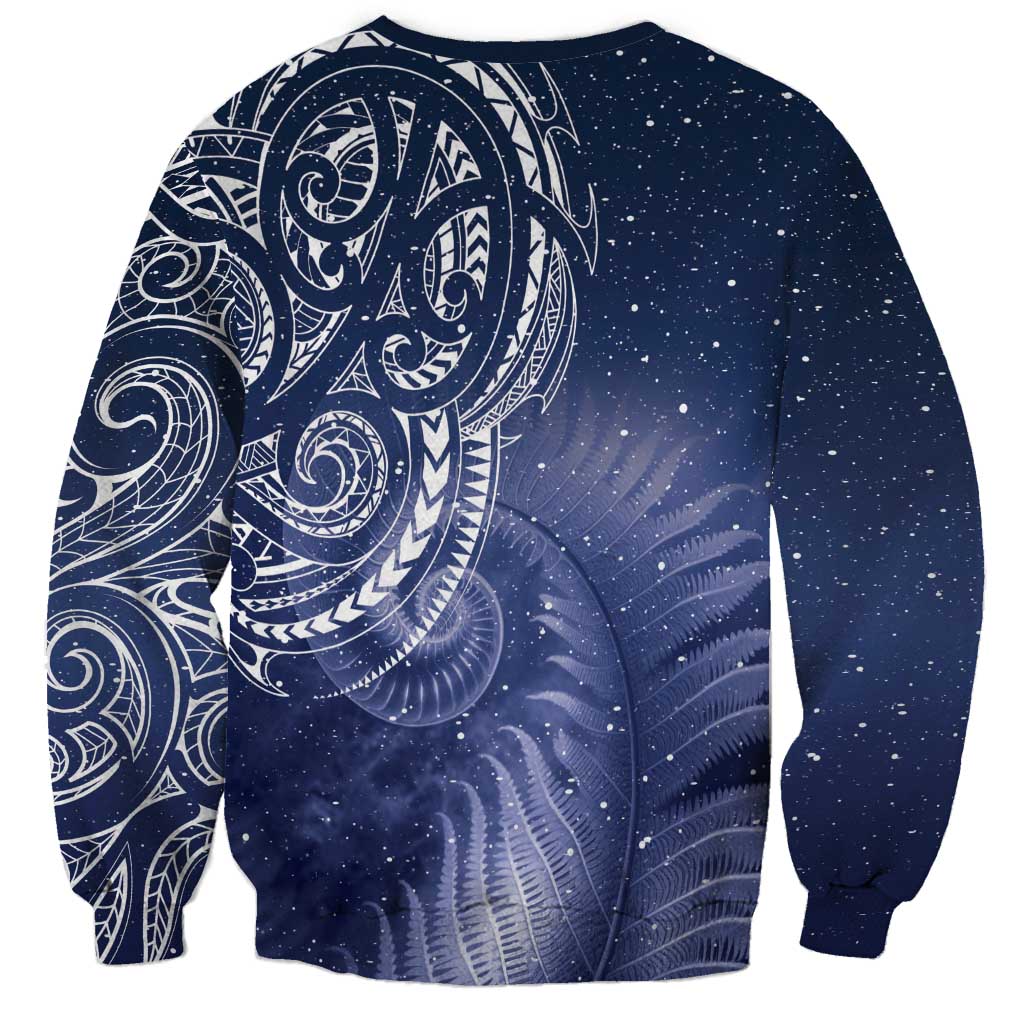 New Zealand Galaxy Fern Sweatshirt LT9 - Polynesian Pride