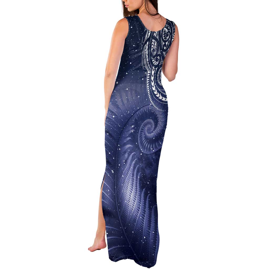 New Zealand Galaxy Fern Tank Maxi Dress