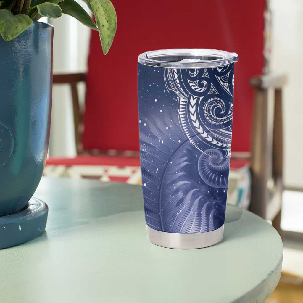 New Zealand Galaxy Fern Tumbler Cup LT9 - Polynesian Pride