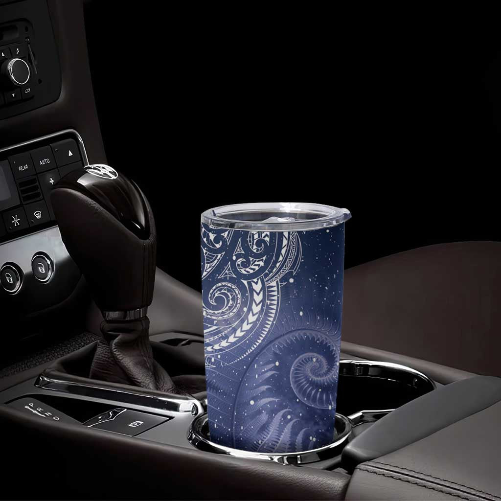 New Zealand Galaxy Fern Tumbler Cup LT9 - Polynesian Pride