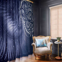 New Zealand Galaxy Fern Window Curtain LT9 - Polynesian Pride