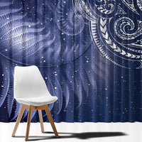 New Zealand Galaxy Fern Window Curtain LT9 - Polynesian Pride
