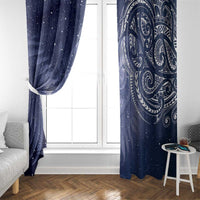 New Zealand Galaxy Fern Window Curtain LT9 - Polynesian Pride