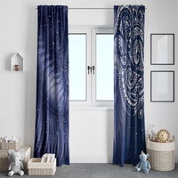 New Zealand Galaxy Fern Window Curtain LT9 - Polynesian Pride