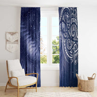 New Zealand Galaxy Fern Window Curtain LT9 - Polynesian Pride