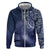 New Zealand Galaxy Fern Zip Hoodie