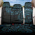 New Zealand Tribal Tattoo Back Car Seat Cover With Matariki Art