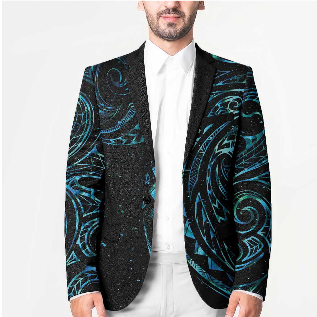 New Zealand Matariki Blazer Galaxy Maori Tribal Tattoo - Polynesian Pride