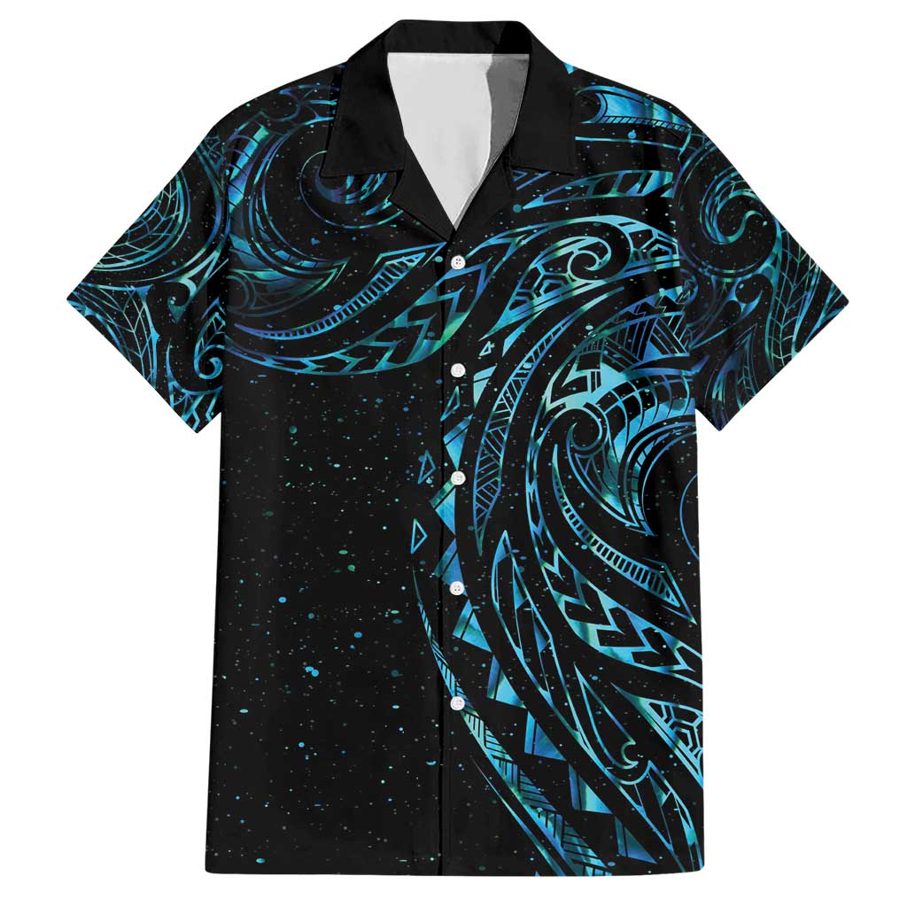 New Zealand Tribal Tattoo Hawaiian Shirt With Matariki Art