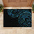 New Zealand Tribal Tattoo Rubber Doormat With Matariki Art