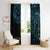 New Zealand Tribal Tattoo Window Curtain With Matariki Art