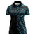 New Zealand Tribal Tattoo Women Polo Shirt With Matariki Art