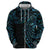 New Zealand Tribal Tattoo Zip Hoodie With Matariki Art