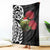 New Zealand Kakapo Christmas Blanket Meri Kirihimete Pohutukawa Flowers