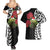 New Zealand Kakapo Christmas Couples Matching Summer Maxi Dress and Hawaiian Shirt Meri Kirihimete Pohutukawa Flowers