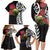 New Zealand Kakapo Christmas Family Matching Long Sleeve Bodycon Dress and Hawaiian Shirt Meri Kirihimete Pohutukawa Flowers